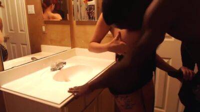 Interracial Lovers Make Deep Anal Sex At Washing Machine - hclips.com
