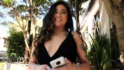 Inked latina making her first anal scene - nvdvid.com