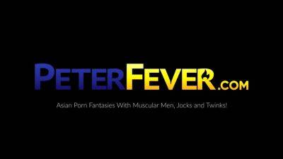 PETERFEVER Skinny Asian Dane Jaxon Anal Plays And Jerks Off - drtuber.com - Denmark