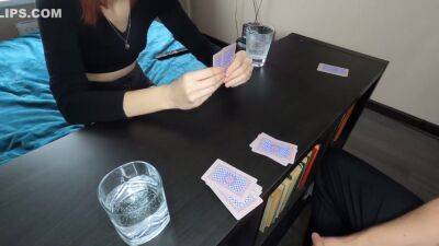 Redhead Teen Lost Sex In A Card Game But During Her Period She Will Have To Facefuck And Hard Anal - hclips.com