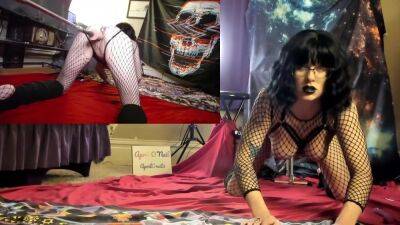 Goth Girl Gets Her Easter Basket Filled - Anal Plug - upornia.com