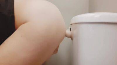 Suction Anal Dildo Solo Bathroom - upornia.com