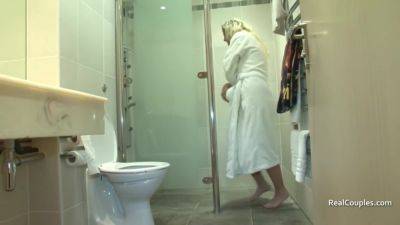 The Wife Showers and Dresses before Anal - hotmovs.com