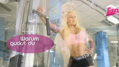 German blonde teen street hooker pick up for anal job in car - drtuber.com - Germany