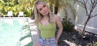 Haley Spades - Petite, Blonde And She Loves Anal - inxxx.com