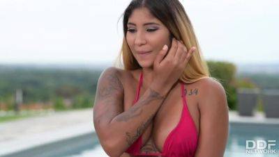 Venus Afrodita: Annihilating Latina's Ass with Anal & Big Cock - veryfreeporn.com - Brazil