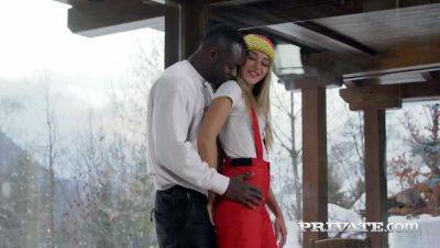 Anal Loving Katrin Tequila Fucks with Black Guy in the Mountains - porntry.com - Russia