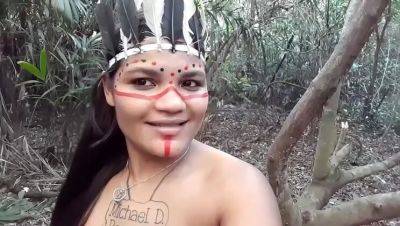 Tigress Vip Dresses as India and Takes The Lumberjack's Hard Anal - xxxfiles.com - India