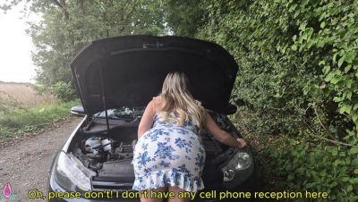 Litclit69 Gets Her Big Ass Fucked by Stranger After Car Breakdown - Outdoor Anal & Cumshot - xxxfiles.com - Germany