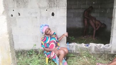 Anal Fucking Creamyshuga Outdoor Building Group Sex BBW Doggy Style - xxxfiles.com - Britain