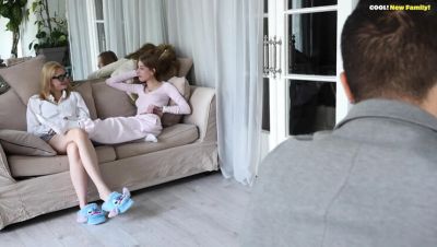 Hot Anal Threesome with Petite Blonde Teens Sasha Paige and Funky Town Fucking Daddy Jack 23 - porntry.com - Russia