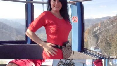 Public Anal Fuck in Cable Car - Hot Stranger Creampie - xxxfiles.com - Germany