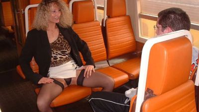 French MILF Gets Anal Train in Public - Real Homemade Amateur Sex - xxxfiles.com - France