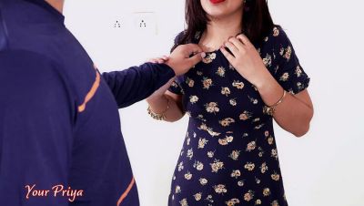 Desi Husband Rips Wife Priya's Clothes for Hard Anal Fuck - Hindi Audio - porntry.com - India
