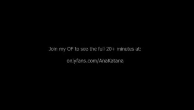 AnaKatana Takes Brutal Anal & Extreme Throat Training - Rough BDSM Spitroast with FatWolf - veryfreeporn.com