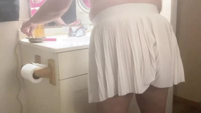 Blonde MILF Sallylittle75 Takes Big Cock Anal in Bathroom - veryfreeporn.com - Usa