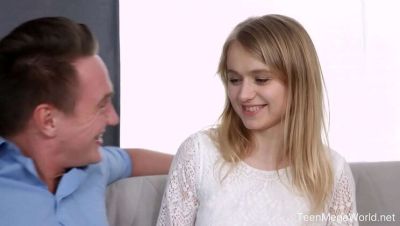 Blonde Teen Light Fairy Takes Huge Load in Hardcore Anal Facial - porntry.com