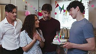 Anal gang bang for slutty Latina milfs bday - ah-me.com