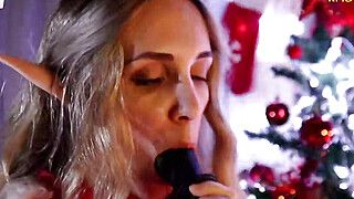 Lady - Santa Claus' anal elf gets widened with immense pipe on Christmas - torrid legal year old Ukrainian lady's - ah-me.com - Ukraine