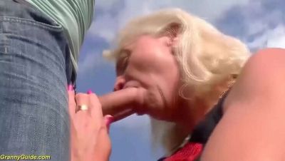 75-Year-Old Granny Takes Rough Anal and Facial from Step-Grandson - porntry.com
