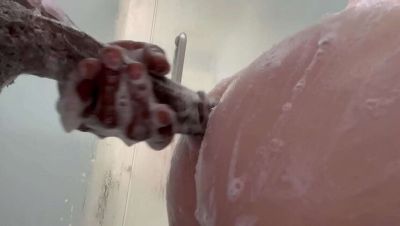 Stepdad's huge BBC pounds stepdaughter's tight ass in shower while mom is gone - Teens Love Bbc hardcore anal - veryfreeporn.com