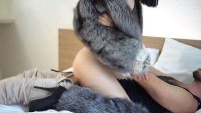 Fur Coat Fetish Sex! Amateur MILF Rudacat Gets Anal Doggystyle in Fursuit with Big Dick - porntry.com