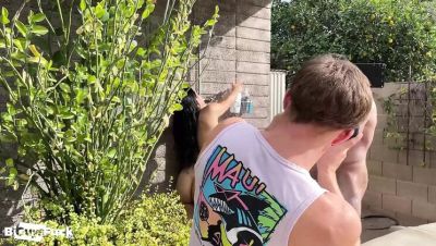 Behind The Scenes Blowjob & Anal Threesome - Mina Moon, Kenzie Love & Yulissa Fox Fucking - veryfreeporn.com - Britain